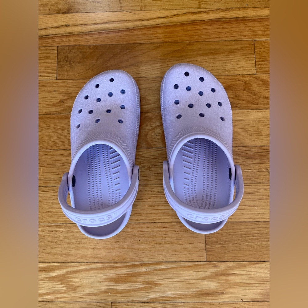 Purple women’s croc classic clog